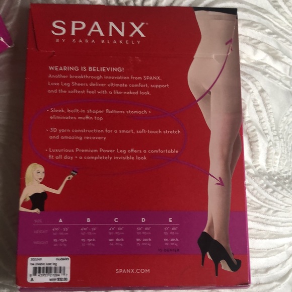 Brand New! Never worn! Nude high waisted all day shaping power leg. Size A - Picture 2 of 5